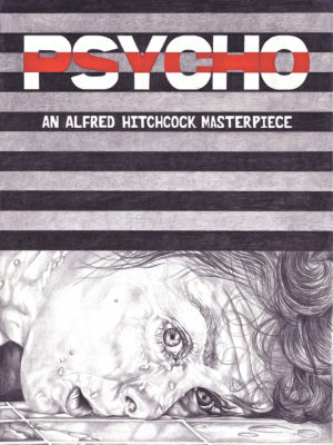 Psycho movie poster design