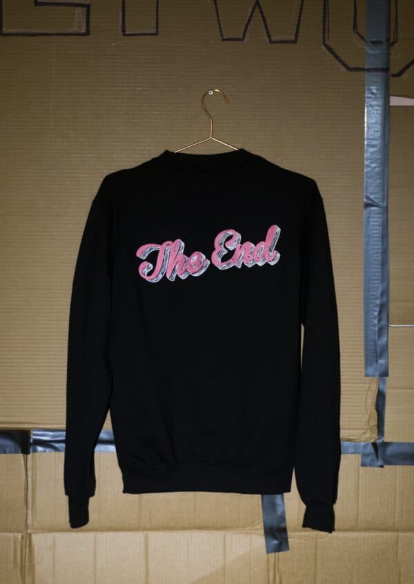 THE END embroidered sweatshirt